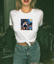 Load image into Gallery viewer, Cotton Tshirts Women Tees Print Tops T-shirt Femme Camiseta Feminina Camiseta Mujer Kadın Tişörtü