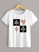 Load image into Gallery viewer, Cotton Tshirts Women Tees Print Tops T-shirt Femme Camiseta Feminina Camiseta Mujer Kadın Tişörtü