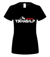 Load image into Gallery viewer, New 2019 Summer Men'S 100% Cotton T Shirt Man Short Sleeve Transalp T-Shirt For Motorcycle Fans Motorcycle retro Tee Shirts