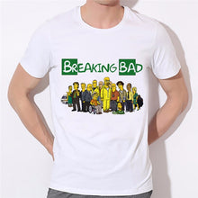 Load image into Gallery viewer, Fashion Breaking Bad T Shirts Men Heisenberg  Hombre Men Tee Shirt Tops Sleeve boy T-shirts 43N-4#
