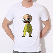 Load image into Gallery viewer, Fashion Breaking Bad T Shirts Men Heisenberg  Hombre Men Tee Shirt Tops Sleeve boy T-shirts 43N-4#
