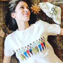Load image into Gallery viewer, Cotton Tshirts Women Tees Print Tops T-shirt Femme Camiseta Feminina Camiseta Mujer Kadın Tişörtü
