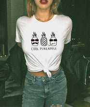 Load image into Gallery viewer, Cotton Tshirts Women Tees Print Tops T-shirt Femme Camiseta Feminina Camiseta Mujer Kadın Tişörtü
